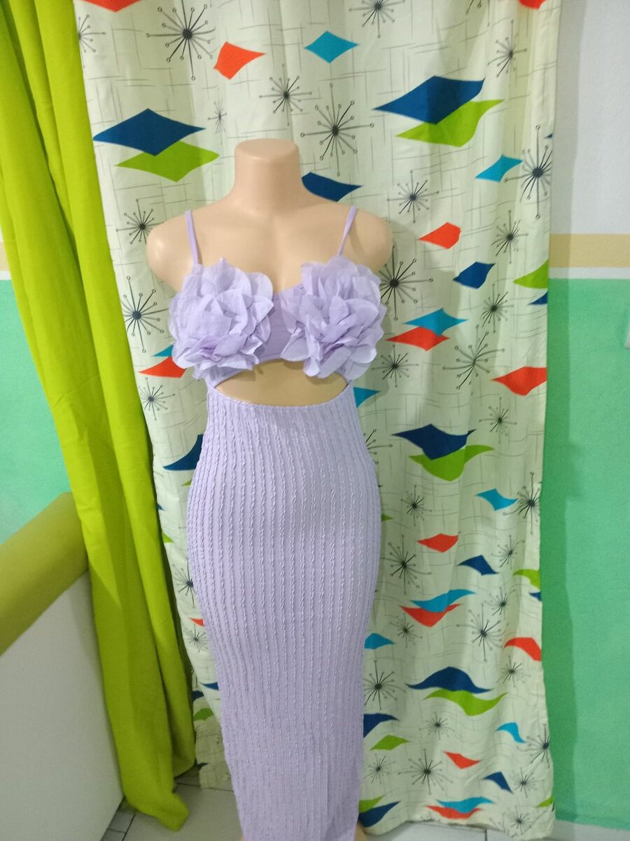 Robe longue fleurie élégante