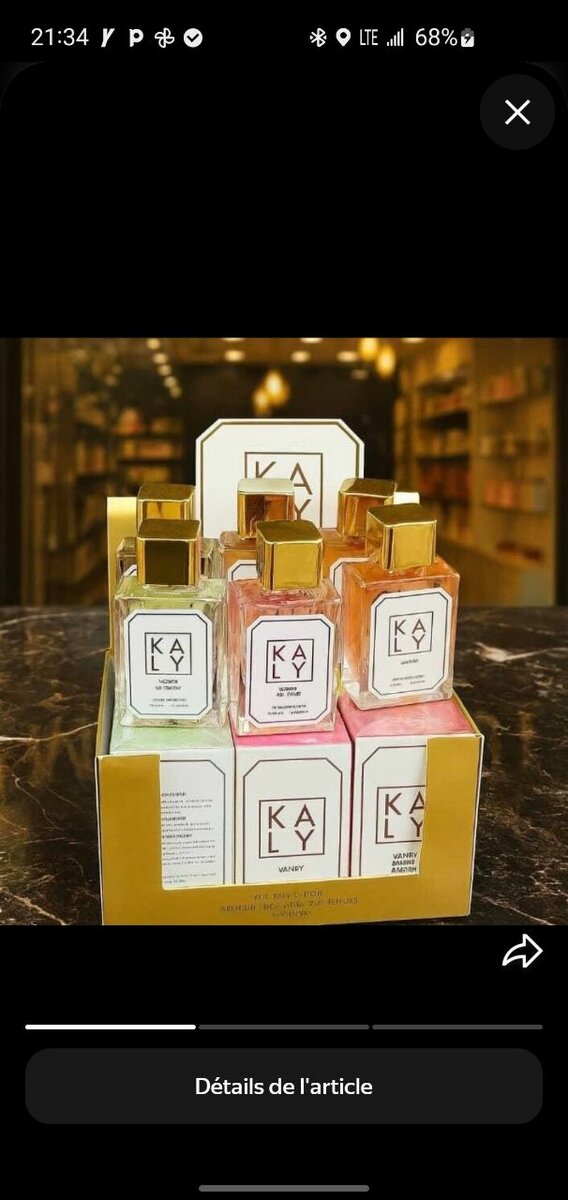 Eau de Toilette Kaly
