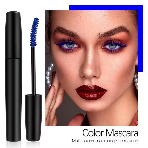 Mascara colorée longue tenue