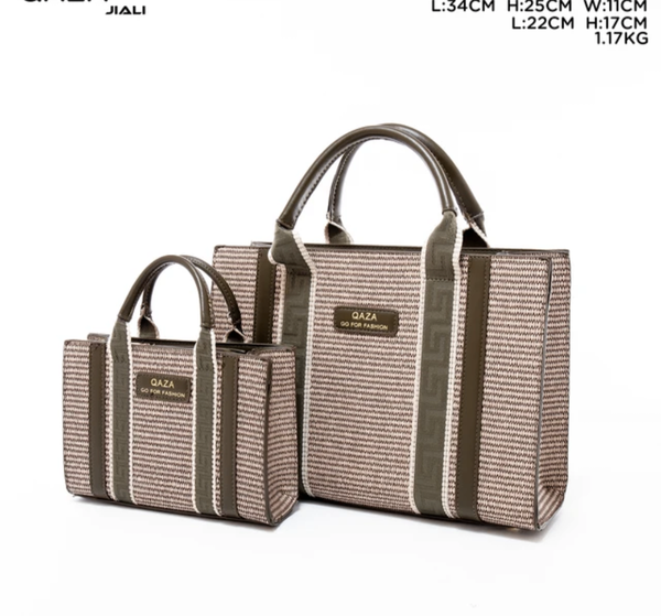 Sac à main cabas 2 en 1