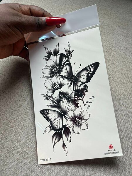 Tatouages temporaires artistiques