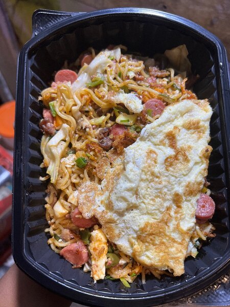 Indomie and spaghetti Noodles