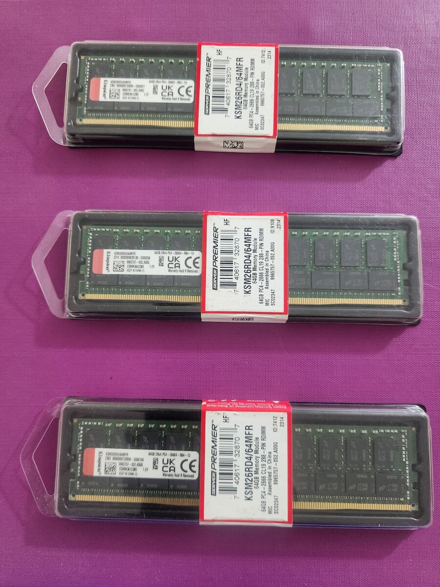 Module RAM Kingston 64GB DDR4