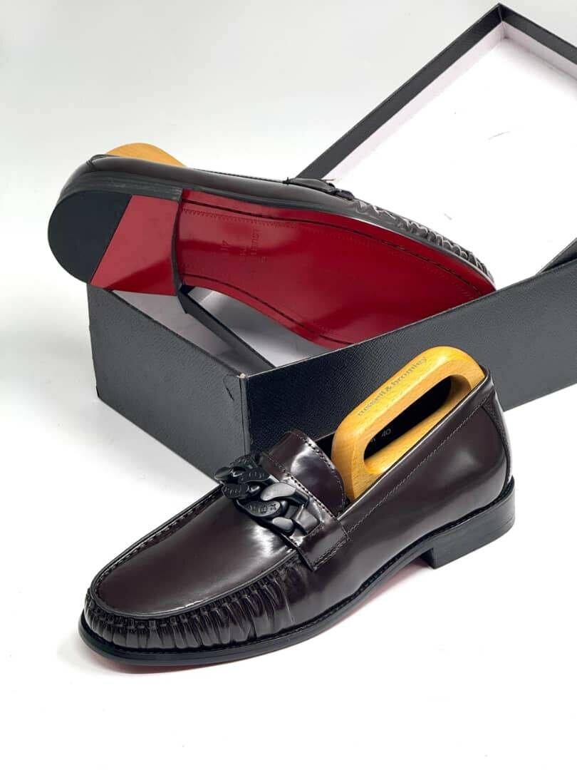 Solid Executive Leather Shoes