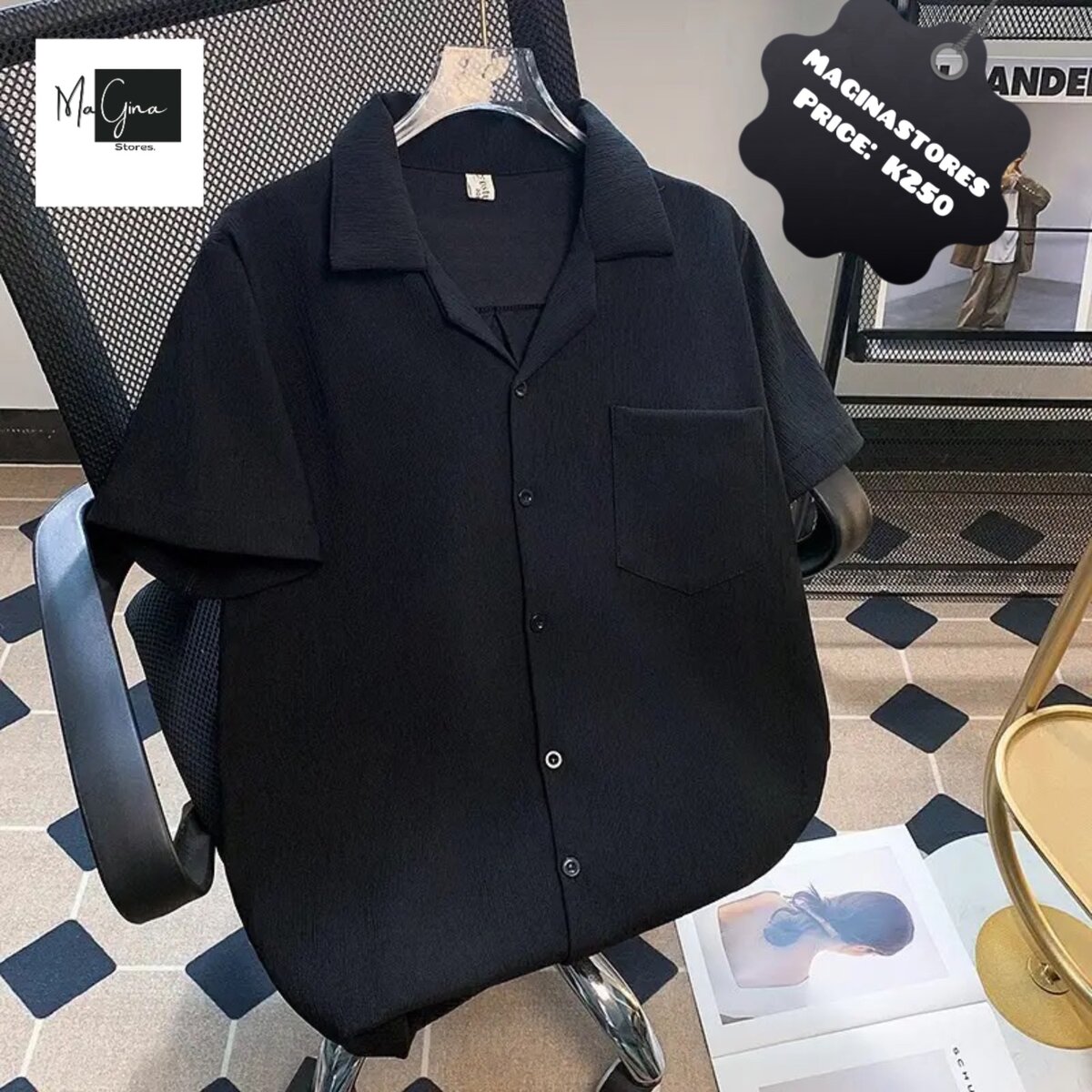 Polyester mens shirts