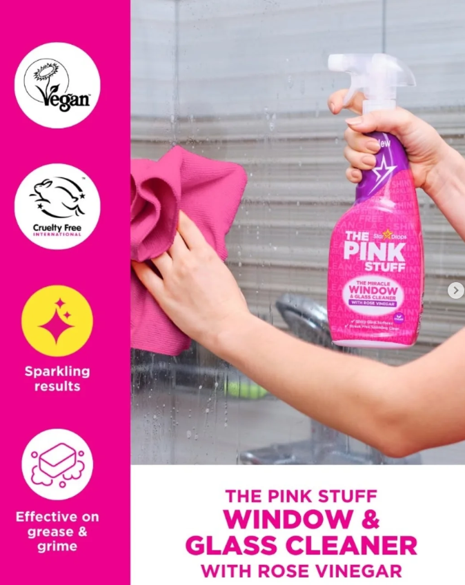 Pinkstuff Window & Glass Cleaner