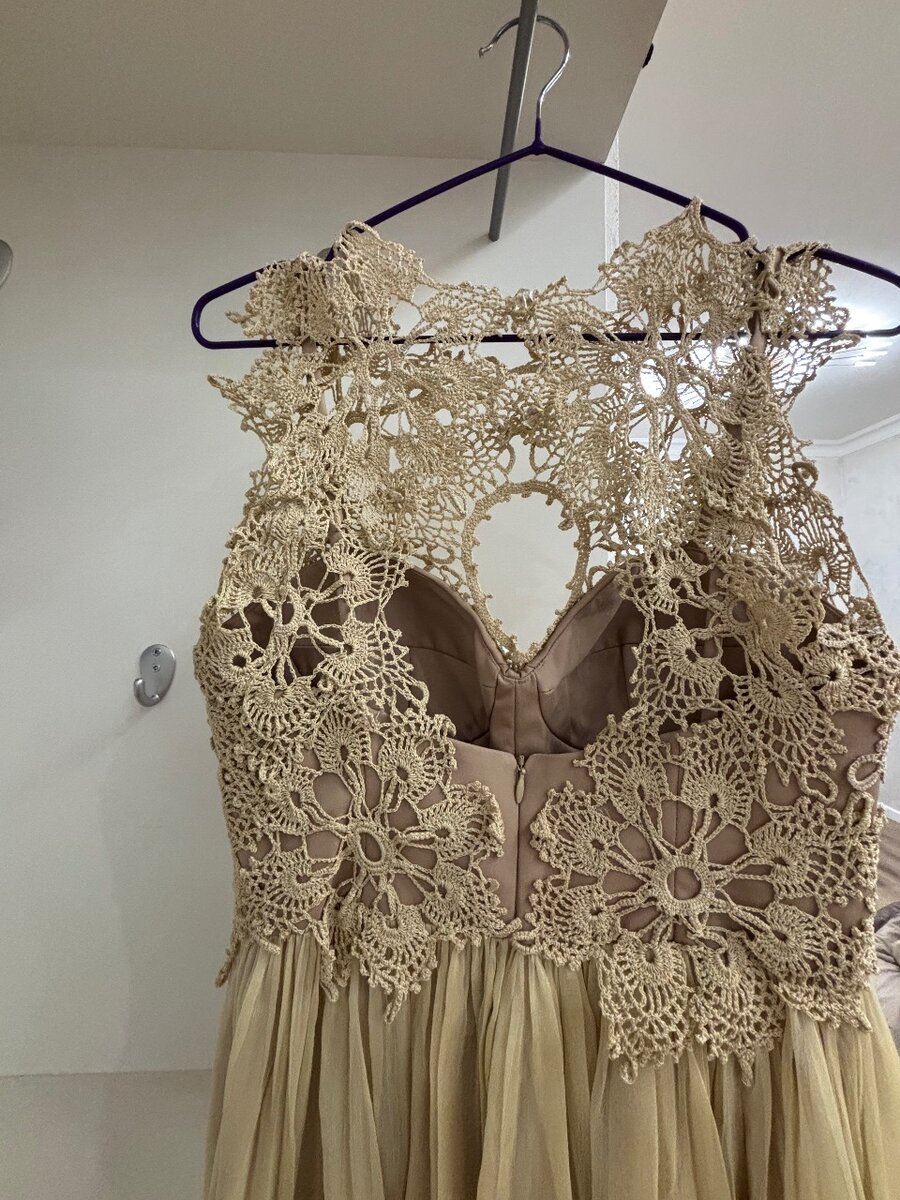 Вечернее платье ручной работы