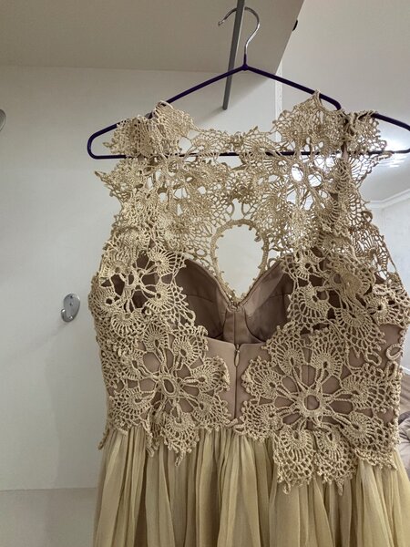 Вечернее платье ручной работы