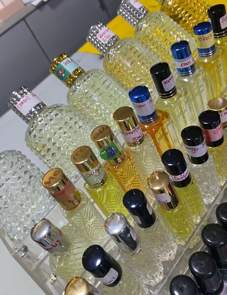 Body splash and perfume oil