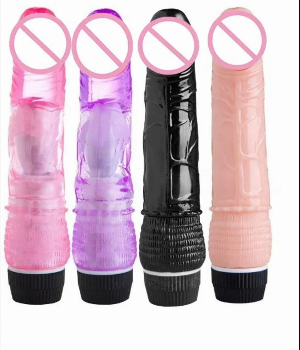 Vibromasseur Multicolore Réaliste