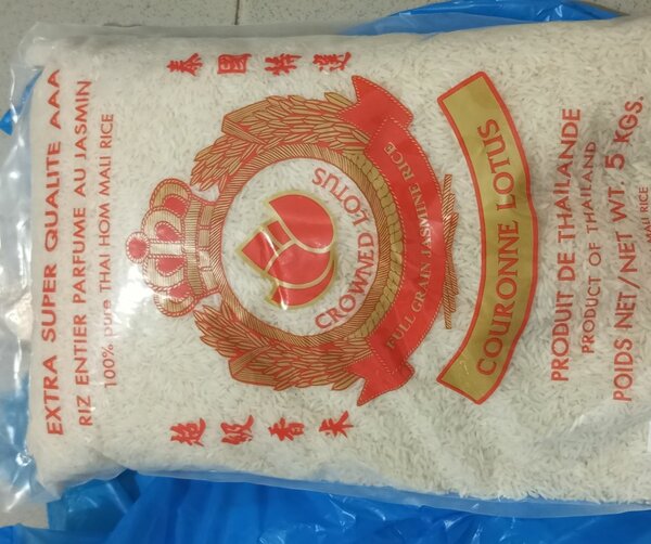 Riz Jasmin Couronne Lotus 20kg