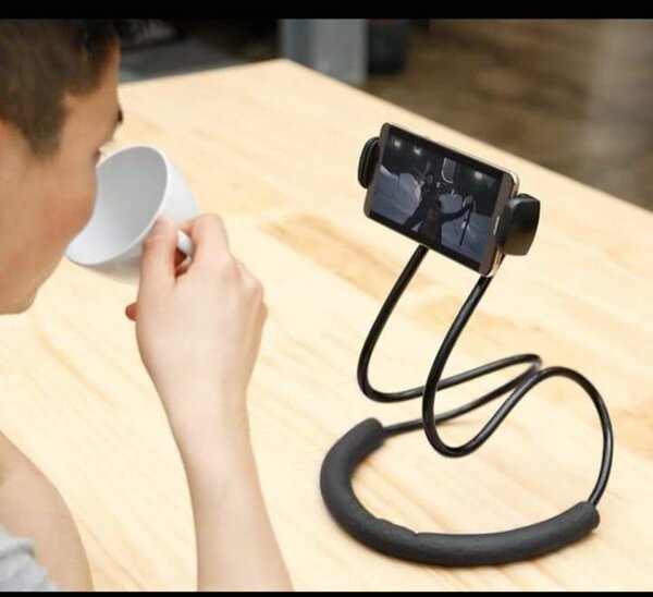 Flexible 360 Necklace Phone Holder