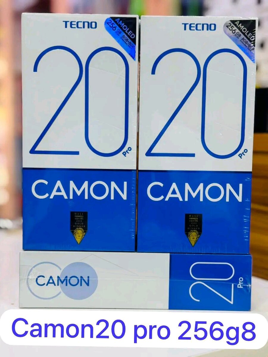 TECNO CAMON 20 PRO 256GB 16GB RAM PREMIÈRE COPIE DUBAÏ