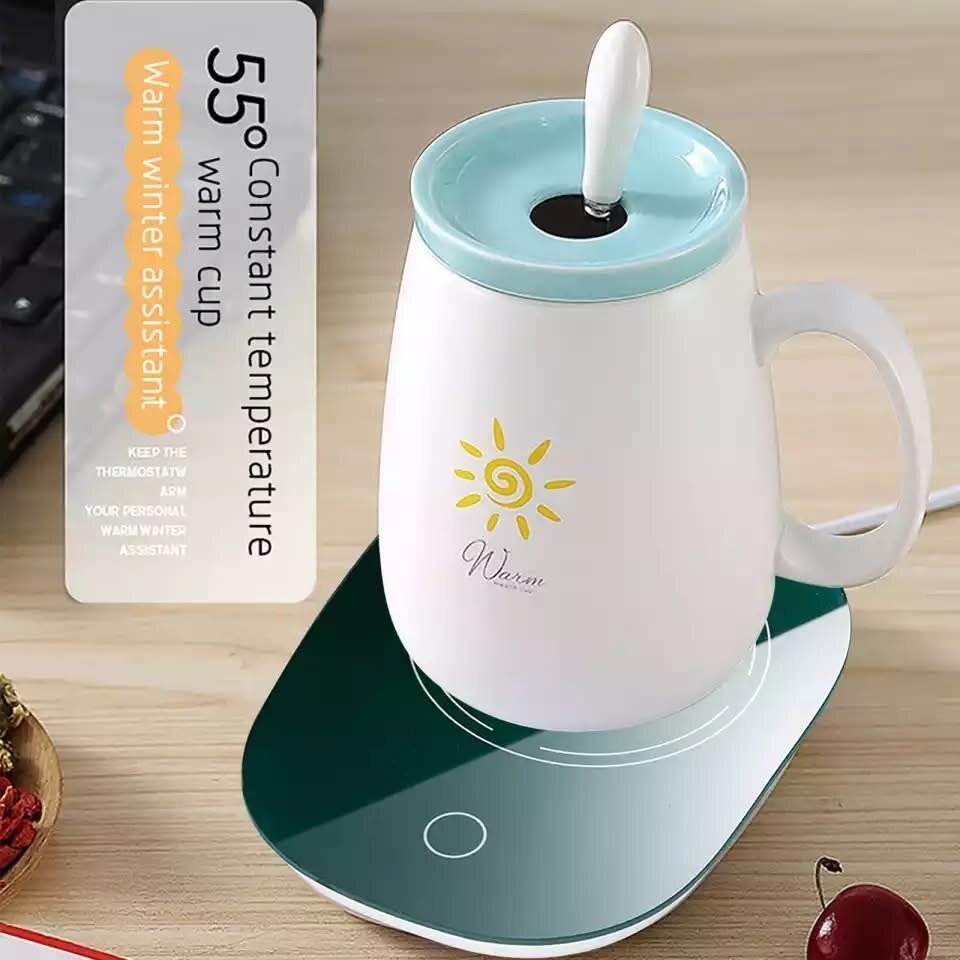 Tasse chauffante