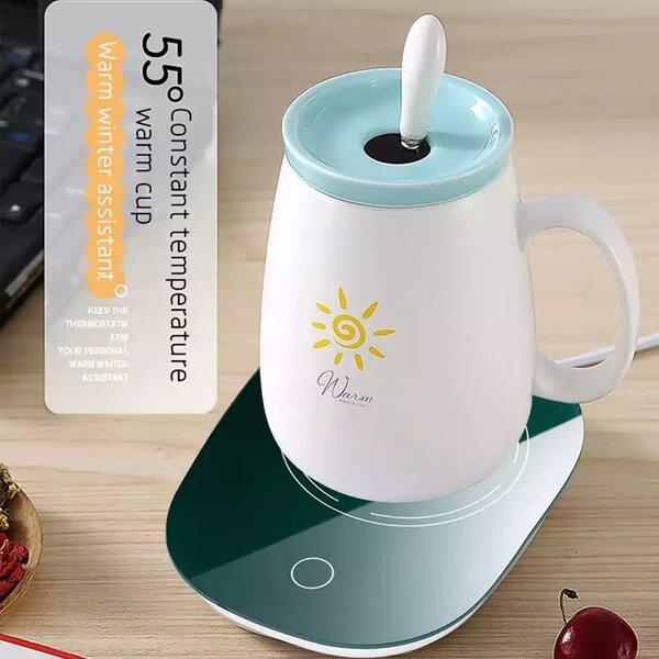 Tasse chauffante