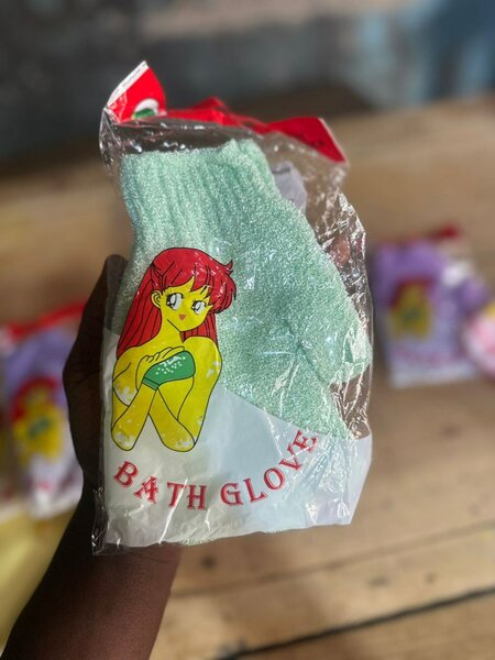 Gants de Bain Exfoliants