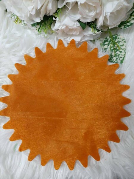 Tulle simple terracotta