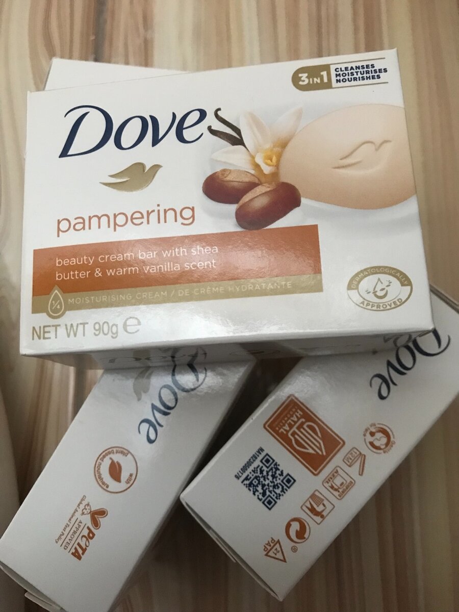 Dove Carebath Pampering/ Soap and Body wash