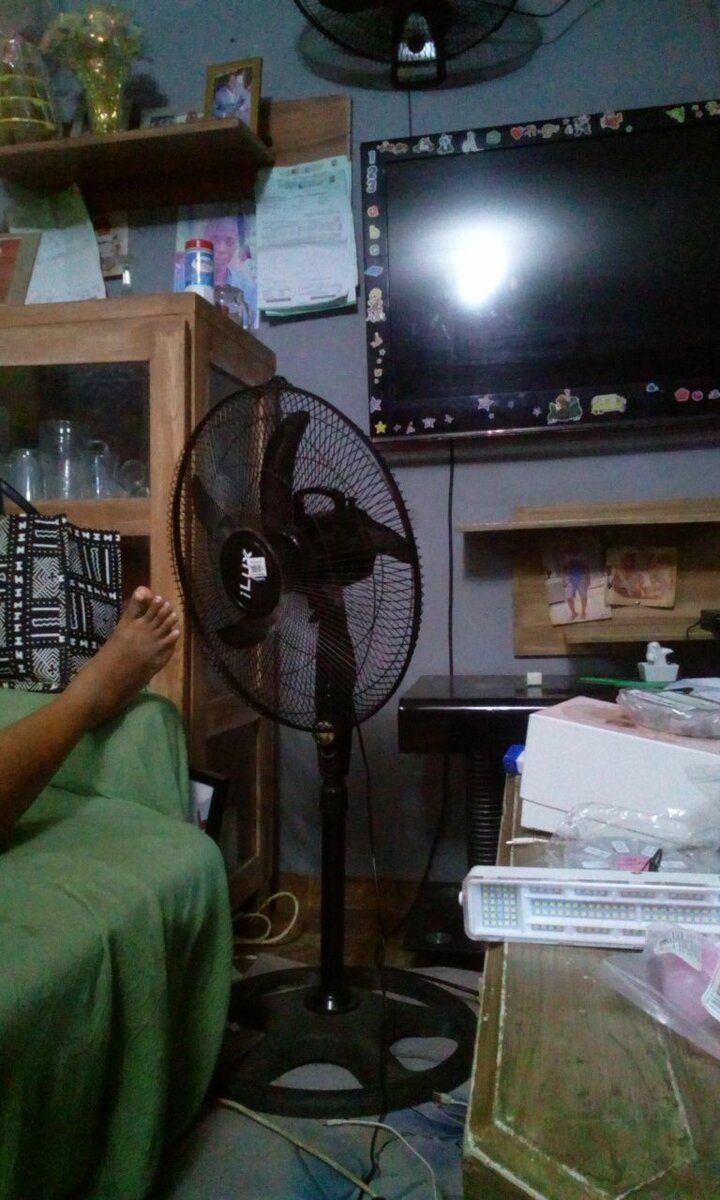 Ventilateur sur pied réglable