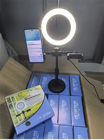 Trépied a cercle lumineux 3 couleurs