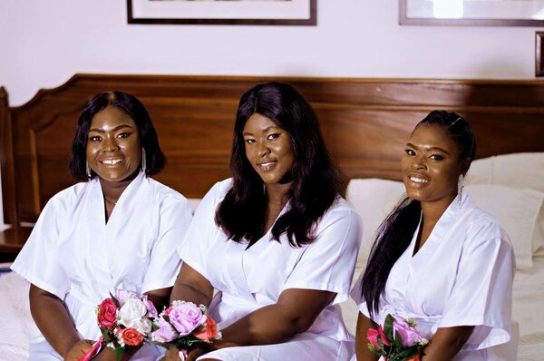 Night wears, bridesmaids robes