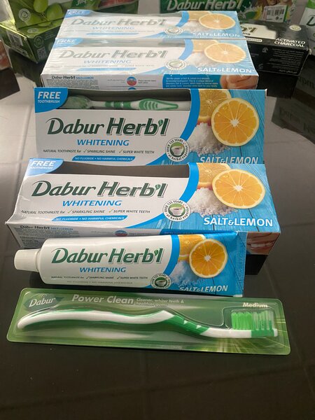 Dabur Herb'l Dentifrice Set