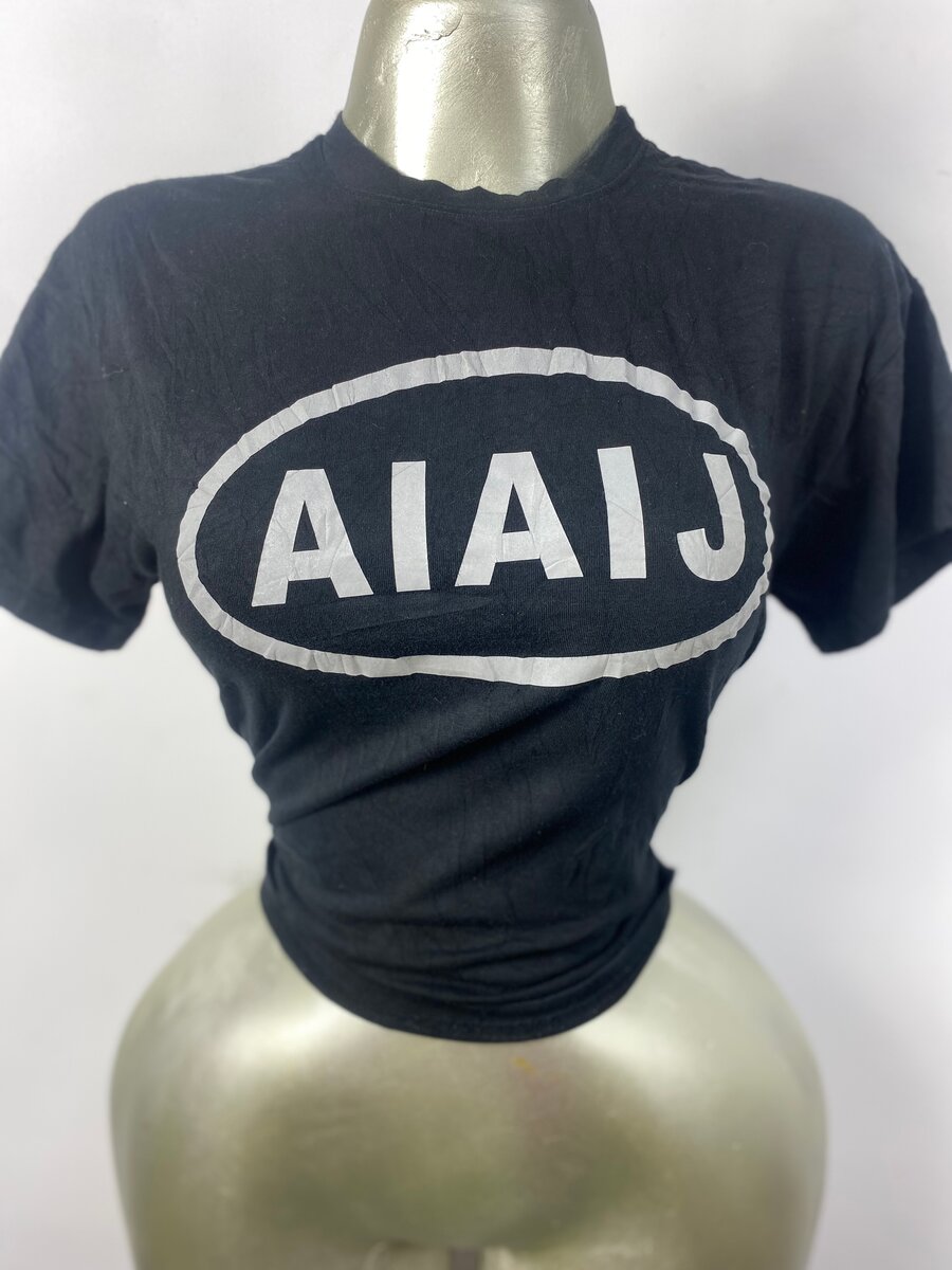 T-shirt unisexe "AIAIJ" noire