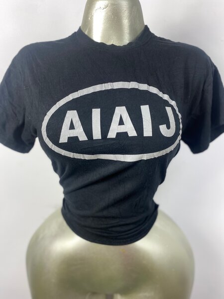 T-shirt unisexe "AIAIJ" noire