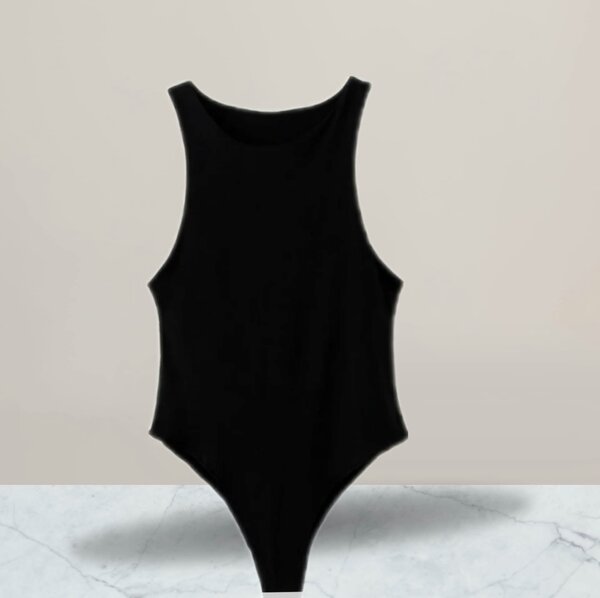 Body en velours tendance