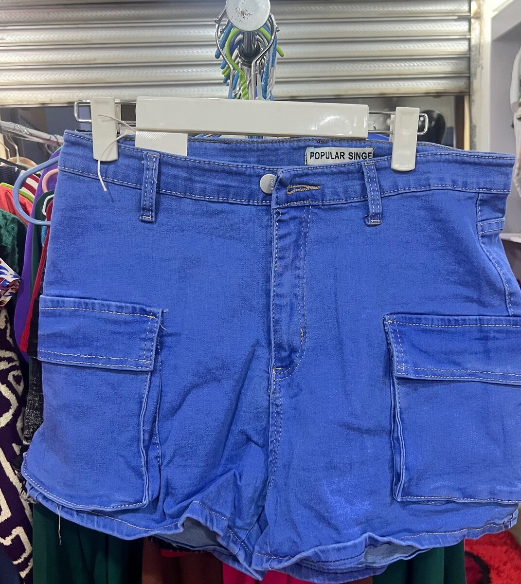 Cargo jeans shorts