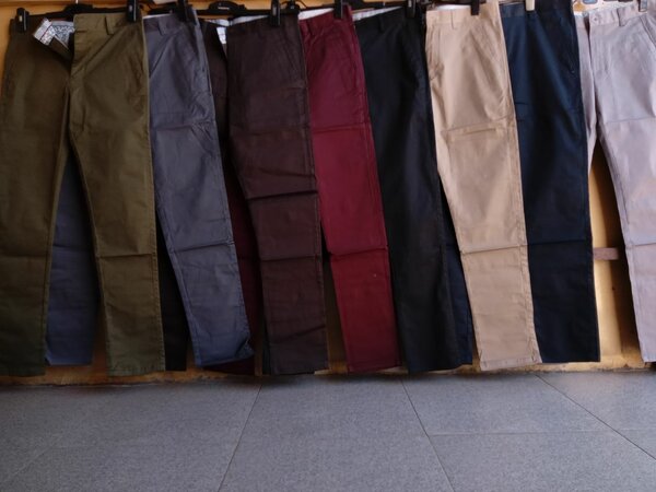 Chino trousers(Zara,Jeep and Polo brand)
