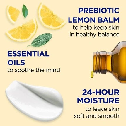 Dr Teal's Body Lotion with Prebiotics Lemon Balm and Essenti