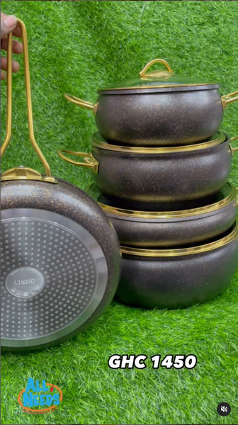 5pcs Diecast Cookware