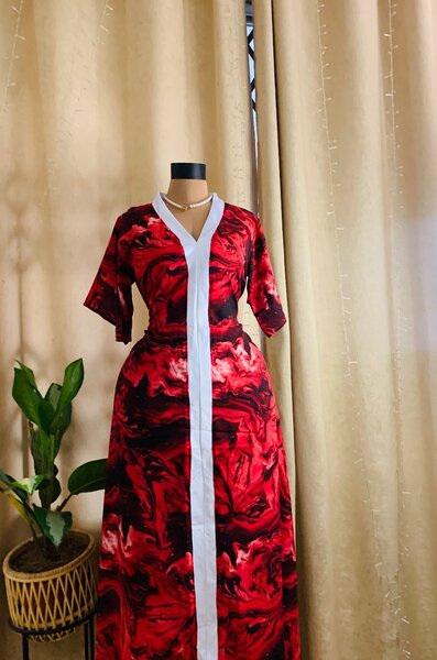 Long bubu dress
