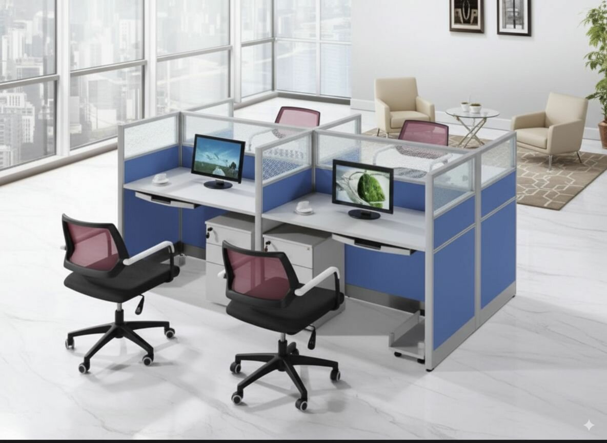 Bureau Quadruple Open Space