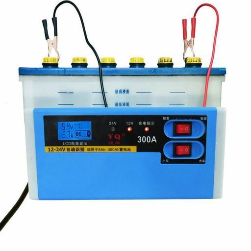 Smart car battery charger