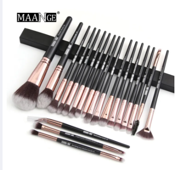 20PCS Makeup Brushes Set Eye shadow Eyeliner Lip Powder Foundation Blusher Tools
