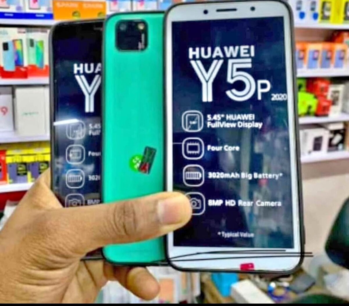 Huawei Y5P 2020 64giga ram4