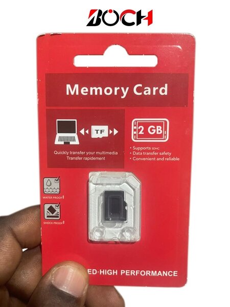Carte Mémoire 2 Go Waterproof