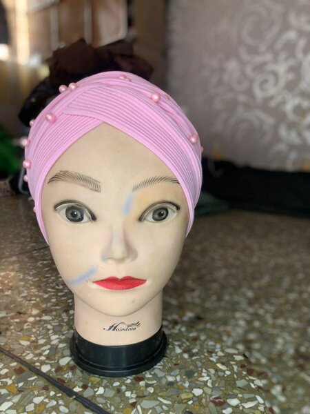 Turban with crystals