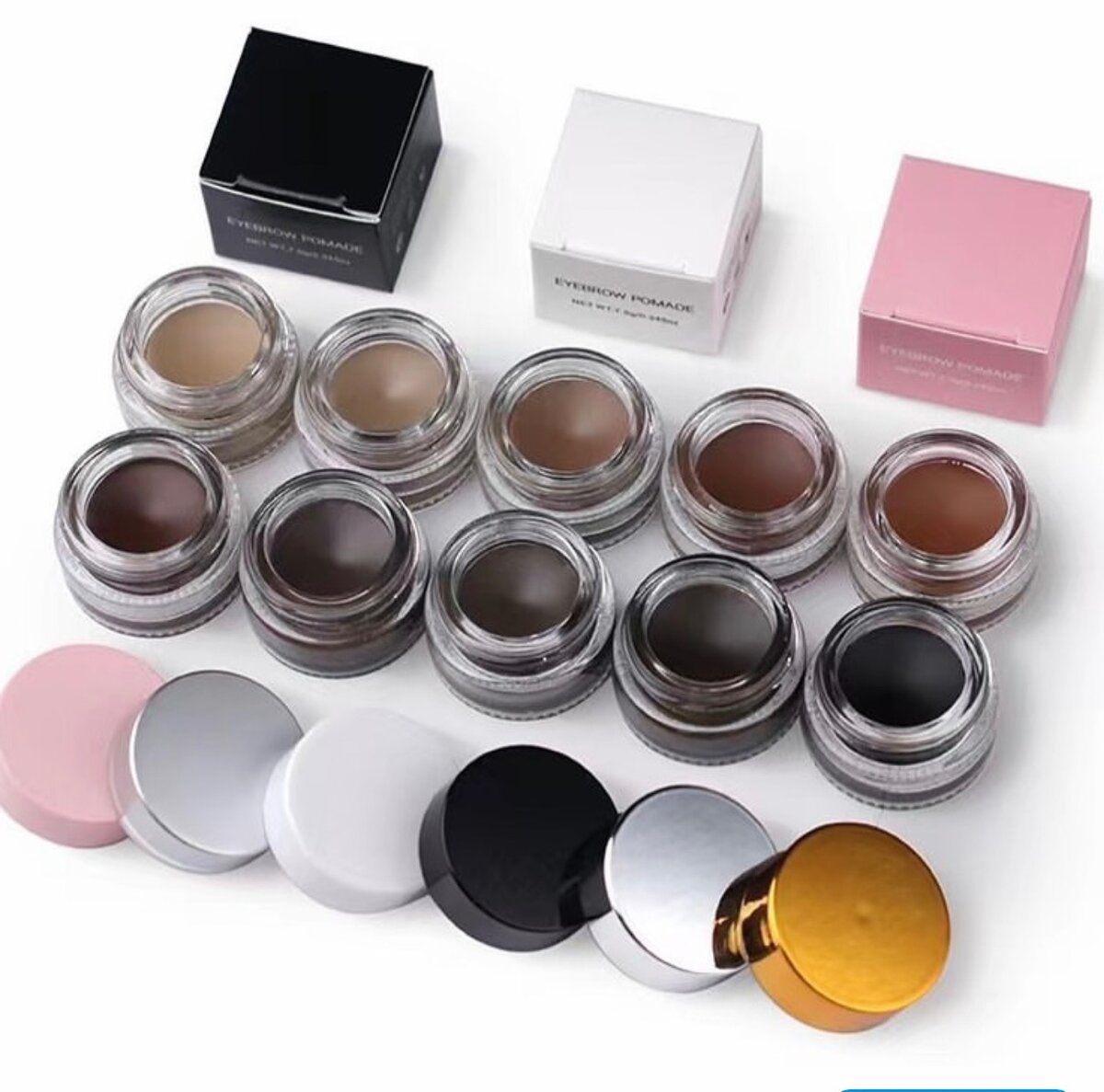 Waterproof eyebrow gel