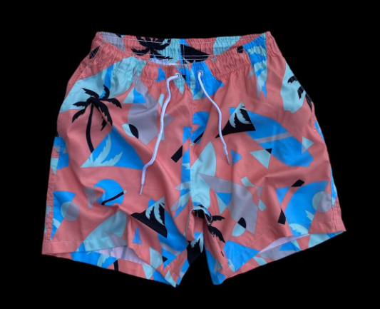 GYM AND SUMMER SHORTS BLUE PINK 