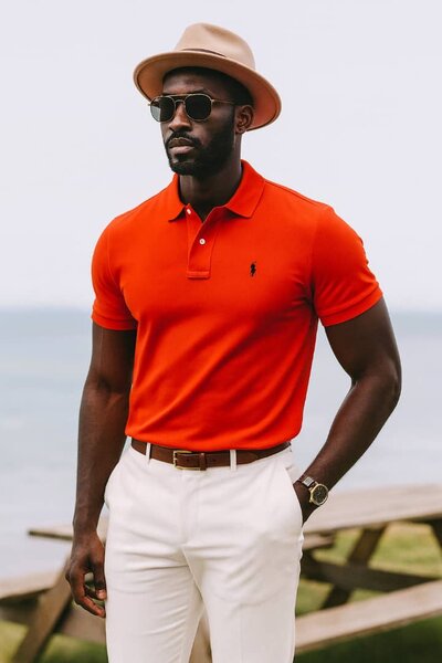 Polo classique pour hommes