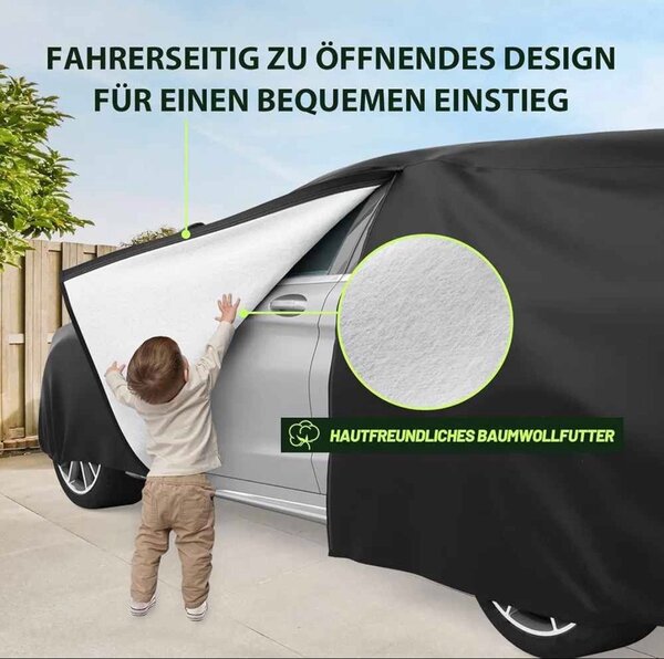 Bâche de Voiture Étanche Tout-Temps