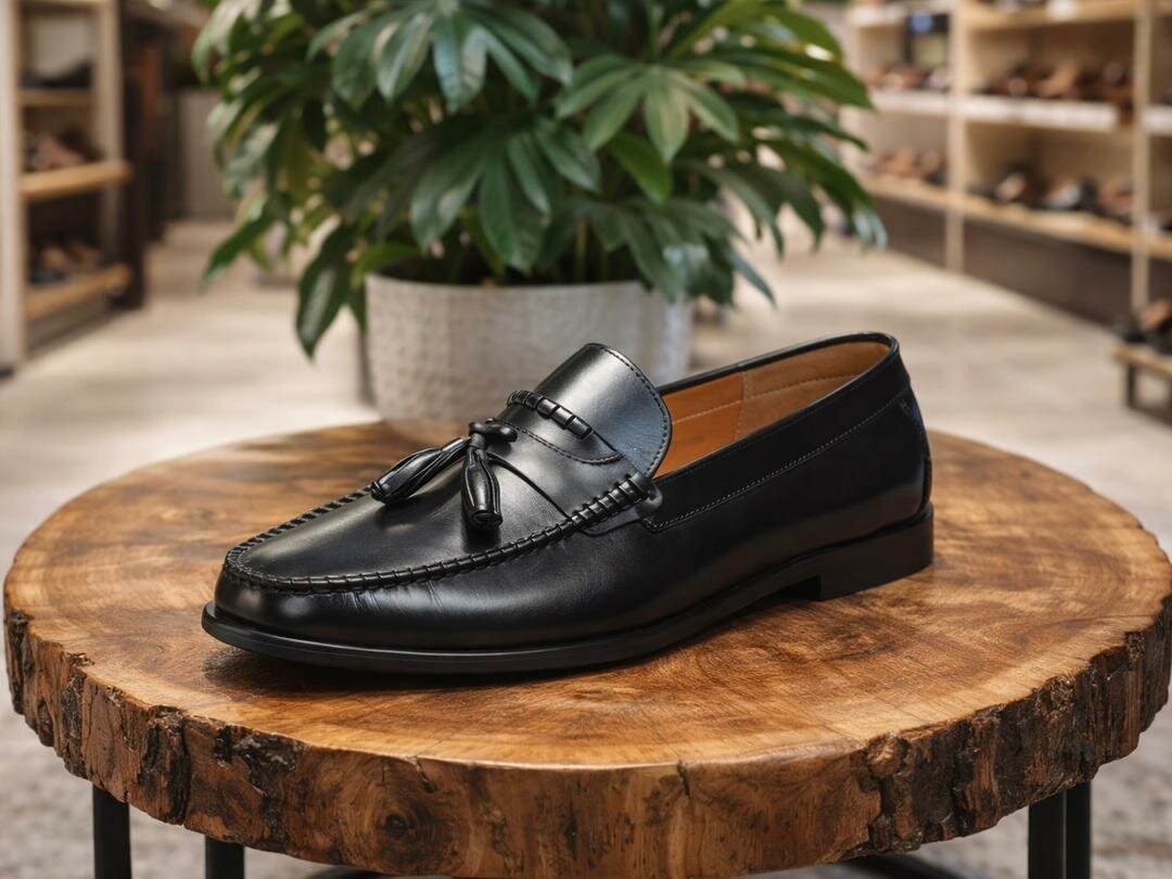 Mocassins en cuir élégants