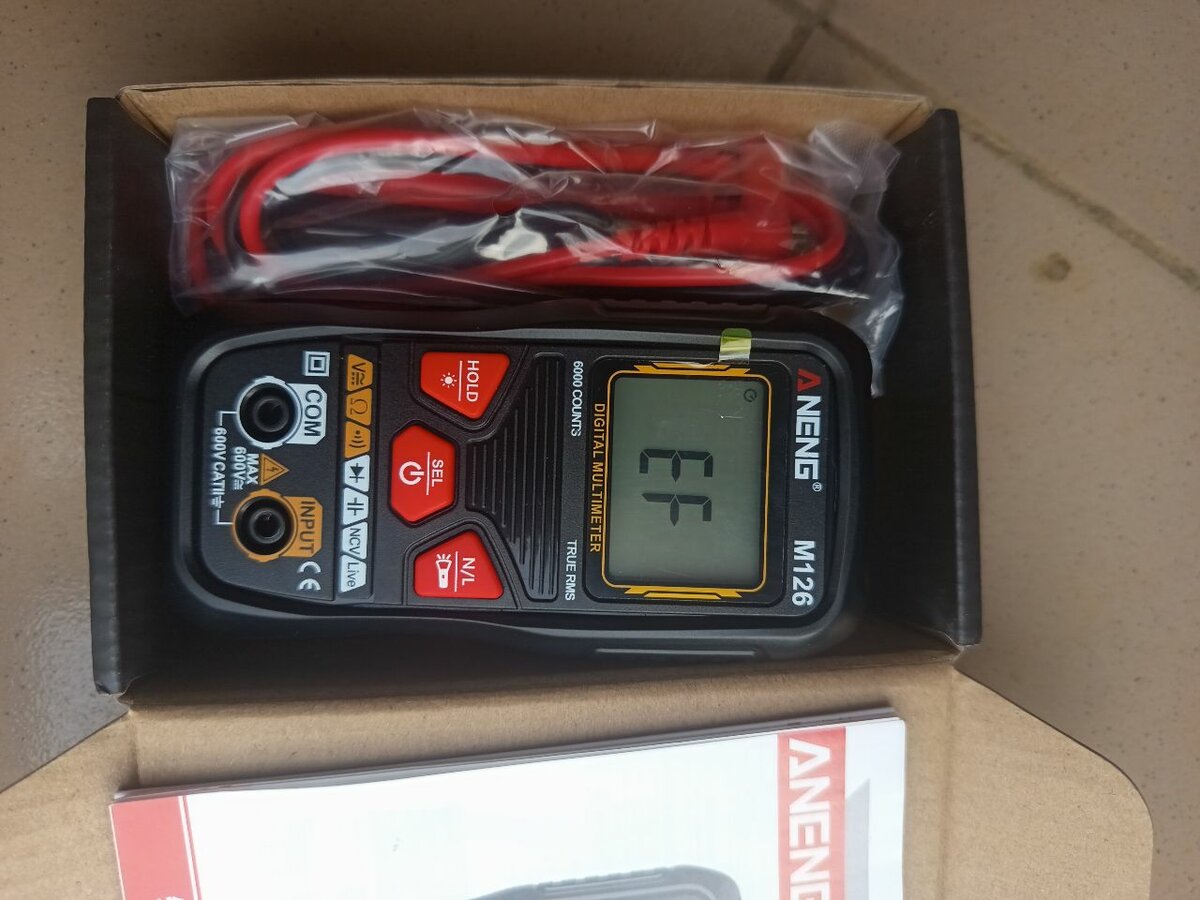 Multimètre numérique ANENG M126