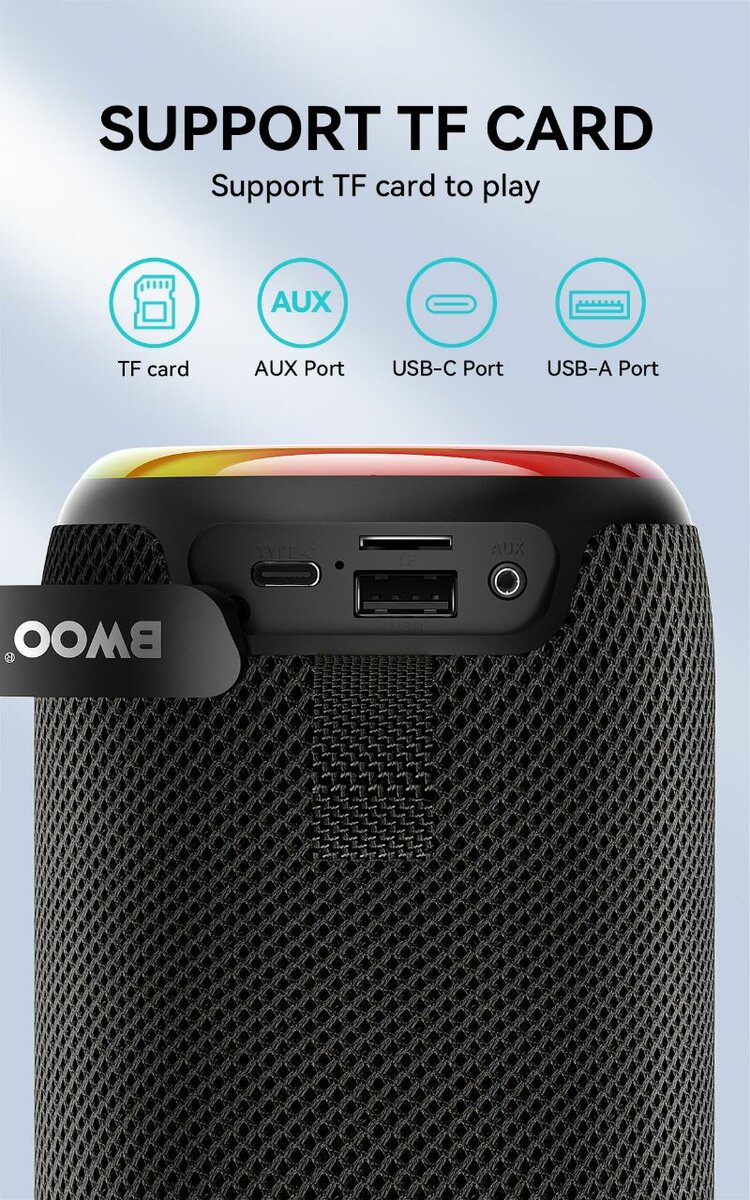 Enceinte portable BWOO BW87