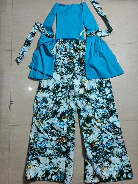 Complet en pagne chic