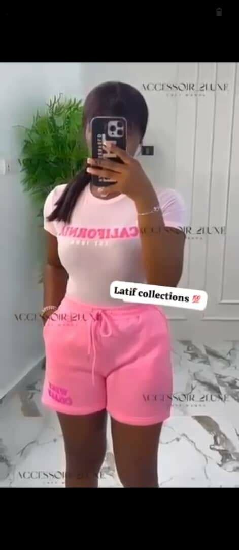 Ensemble élégant été femme