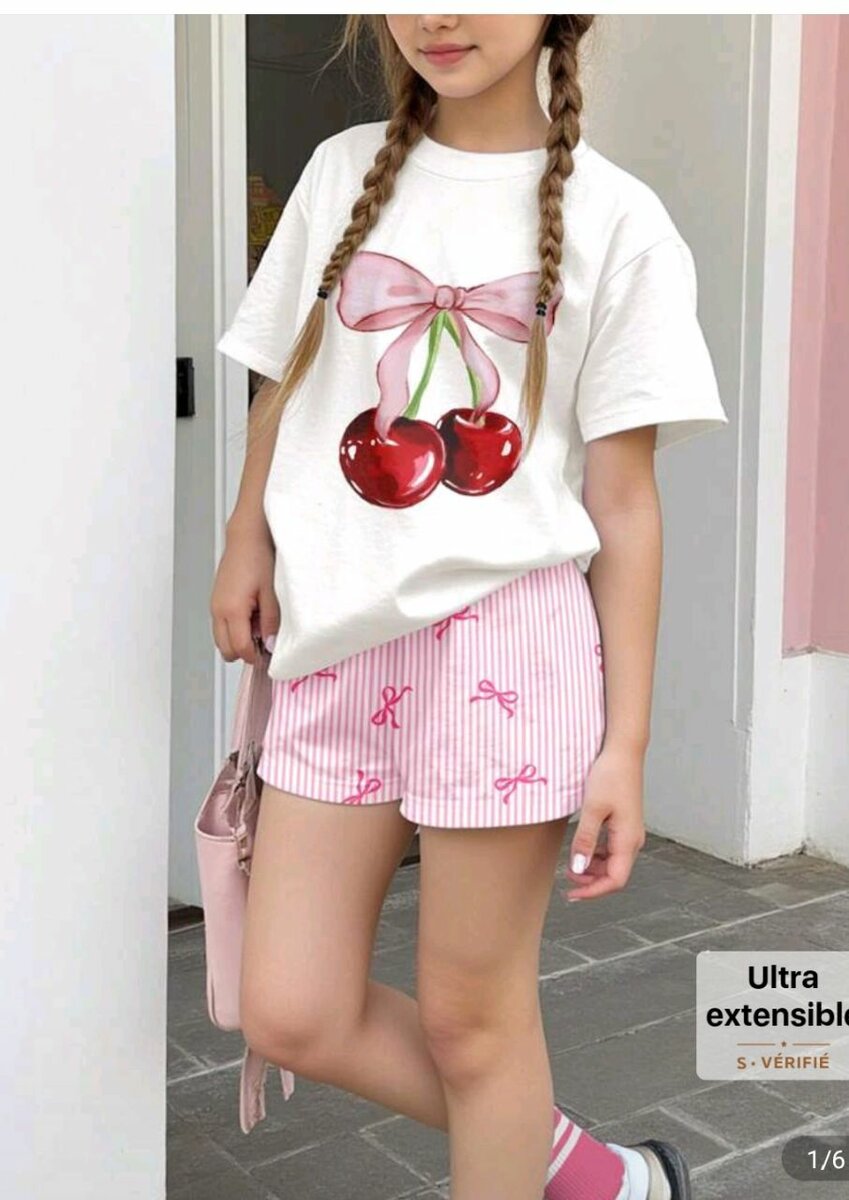 Ensemble Fille Élégant